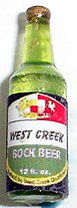 Dollhouse Miniature West Creek Bock Beer